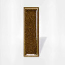Carrelage Rectangulaire Minare relief - Ambre mouchetée - 5x15 cm | JU2026073