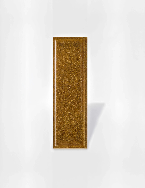 Kopie von Kopie von Kopie von Kopie von Kopie von Carrelage Rectangulaire Minare relief - Jaune moutarde - 5x15 cm | JU2026072