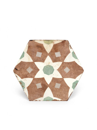 carrelage-hexagonal-lorana-en-gres-cerame-21-x-25cm-ju2026080 pour sol