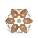carrelage-hexagonal-lorana-en-gres-cerame-21-x-25cm-ju2026080 pour sol