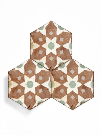 carrelage-hexagonal-lorana-en-gres-cerame-21-x-25cm-ju2026080 pour sol