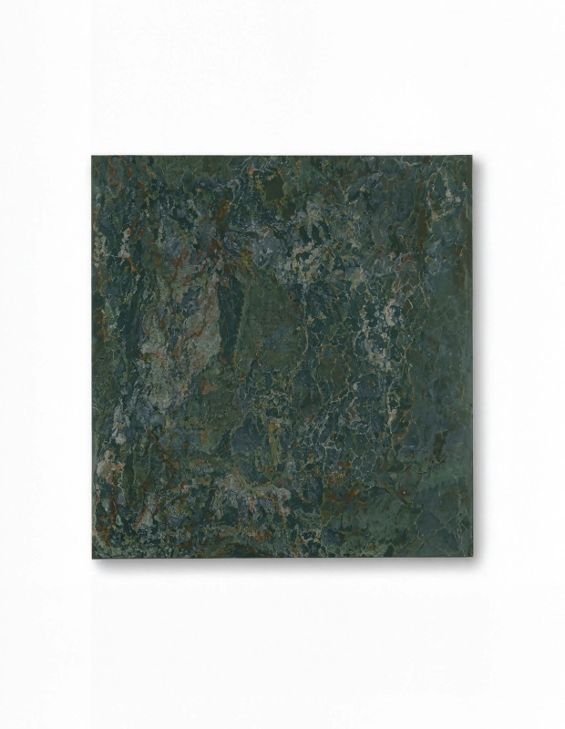Carrelage Métallisé Vert Brillant 90x90 cm | Effet Cosmos