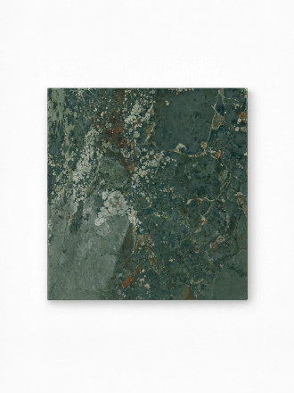 Fliese Metallic-Optik Grün Glänzend 90x90 cm | Großformat