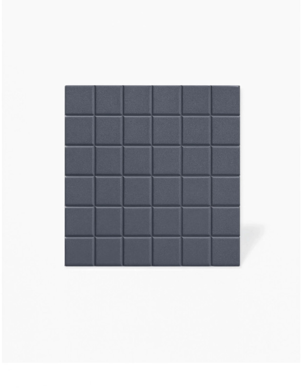 Carrelage Petit Format Gris Basalte 22,5x22,5 cm | Sol R10 Antidérapant