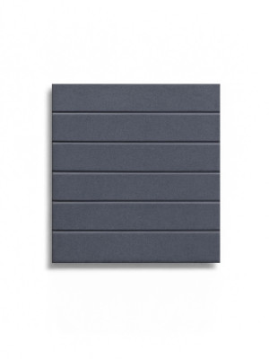 Strukturierte Fliese Linien-Design Basaltgrau 22,5x22,5 cm | R10 