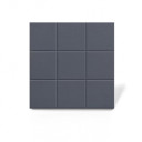 Strukturierte Fliese Karo-Design Basaltgrau 22,5x22,5 cm | R10
