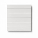 Strukturierte Fliese Linien-Design Weiß 22,5x22,5 cm | R10 Matt