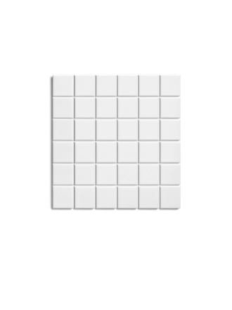 Bodenfliese Kleinformat Weiß 22,5x22,5 cm | R10 Rutschhemmend