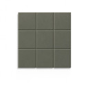 Fliese Große Quadrate R10 Olivgrün 22,5x22,5 cm