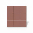 Fliese Stockholm Terracotta 22,5x22,5 | Große Karos R10