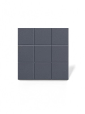 Fliese Stockholm Marineblau 22,5x22,5 | Große Karos R10 