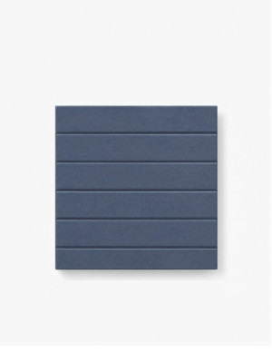 Fliese Stockholm Marineblau 22,5x22,5 | Breite Linien R10 