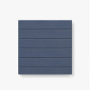 Fliese Stockholm Marineblau 22,5x22,5 | Breite Linien R10