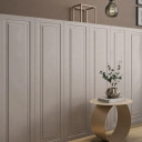 Faïence Effet Boiserie Taupe 30x120 cm | Grès Cérame