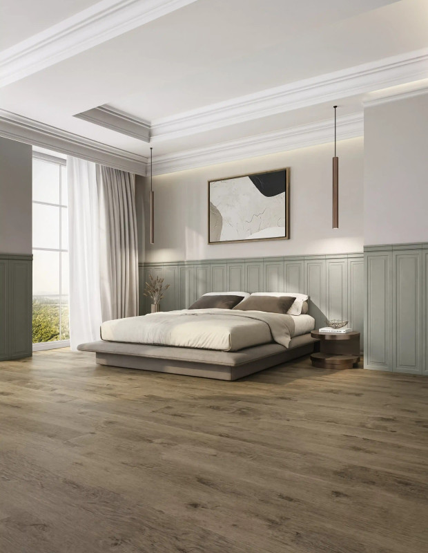 Faïence Grand Format Rectifié Sauge 30x120 cm