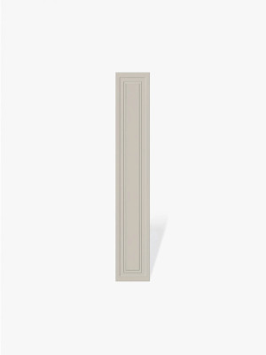 Wandfliese Holzvertäfelung Optik Hellgrau 30x120 cm 