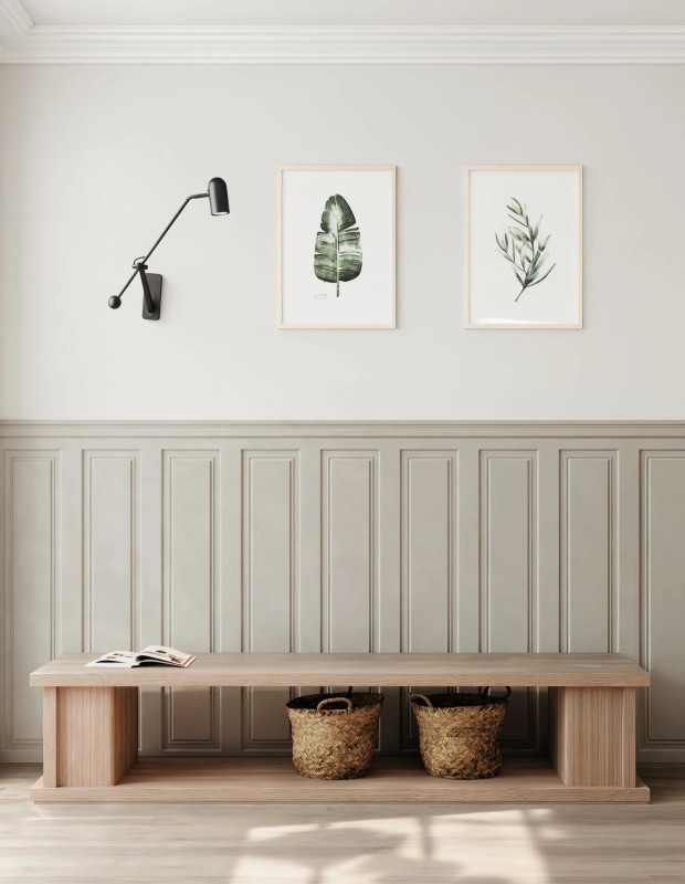 Faïence Effet Boiserie Gris Clair 30x120 cm | Grès Cérame