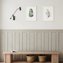 Faïence Effet Boiserie Gris Clair 30x120 cm | Grès Cérame