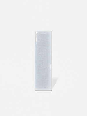 Wandfliese Hellblau Glänzend 6,5x20 cm | Ziegeloptik 