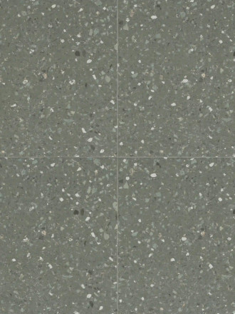 Wand- & Bodenfliese Terrazzo Grün 30x30 Tiny | Kalibriert