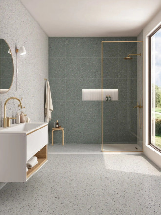 Terrazzo Fliesen Multicolor 30x30 rektifiziert | Tiny