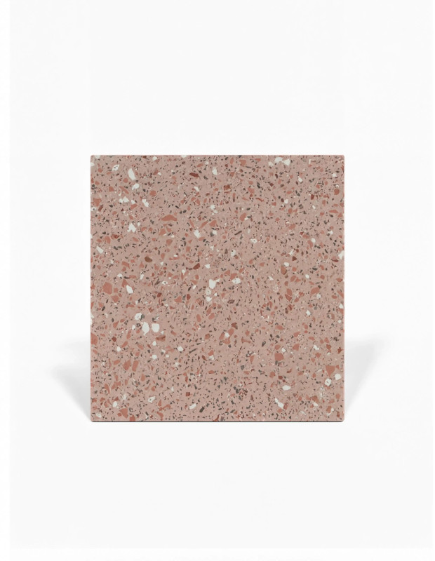 Terrazzo Fliesen Rosa 30x30 rektifiziert | Tiny