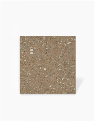 Terrazzo Fliesen Taupe 30x30 rektifiziert | Tiny