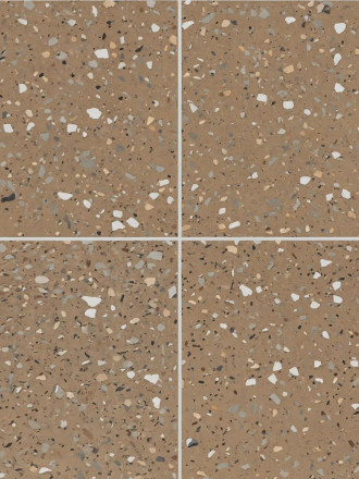 Terrazzo Fliesen Taupe 30x30 rektifiziert | Tiny