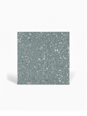 Terrazzo Fliesen Blau 30x30 rektifiziert | Tiny 