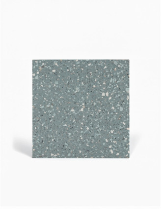 Terrazzo Fliesen Blau 30x30 rektifiziert | Tiny