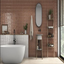 Carrelage Mural Cotto Brillant 24x79 cm Rectifié | Iberica