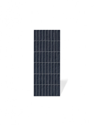 Carrelage Mural Bleu Brillant 24x79 cm Rectifié | Iberica