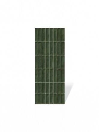 Carrelage Mural Vert Brillant 24x79 cm Rectifié | Iberica