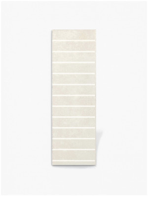 Faience rectangulaire blanc cassé 10x30 cm | Touchy 