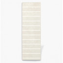 Faience rectangulaire blanc cassé 10x30 cm | Touchy