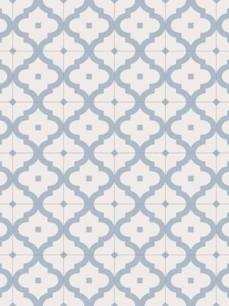 Carrelage imitation carreaux de ciment à motif géométrique BO0210002