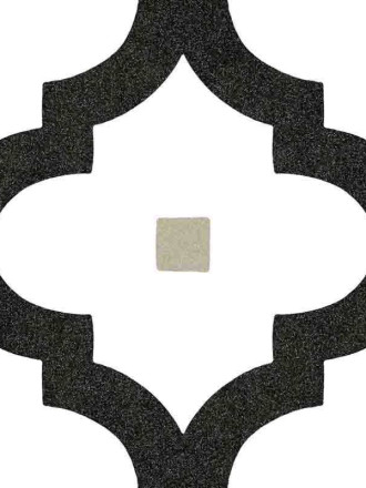 Carrelage imitation carreaux de ciment à motif géométrique BO0210005
