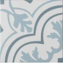 Carrelage Georgia - Motif 6 Bleu pour Sol et Mur -15x15cm - CO9704016