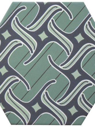 Carrelage hexagonal sol mur, intérieur, en grès cérame 15x15 GO0812004