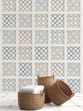 Bodenfliese mit maurischen Mustern - GR8504004