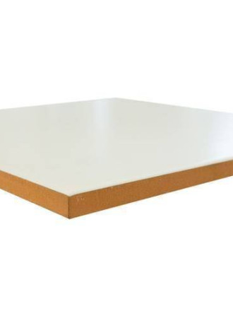 Zementfliesen-Imitat weiß 20 × 20 cm - VI0104001