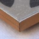 Carrelage rétro d'aspect carreaux de ciment  noir FL0115001