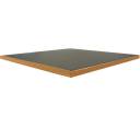 Zementfliesen-Imitat Boden und Wand in Grau 20 × 20 cm - VI0104005