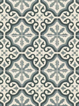 Carrelage rétro d'aspect carreaux de ciment FL0115007