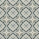 Carrelage imitation carreau ciment sol et mur blue 20 x 20 cm - FL0115007