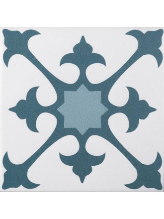 Carrelage vintage pour sol et mur, aspect carré ciment