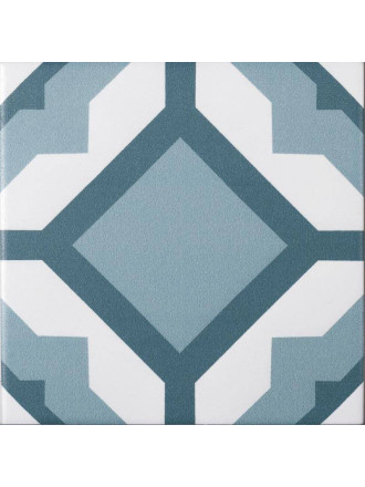 Carrelage vintage pour sol et mur, aspect carré ciment