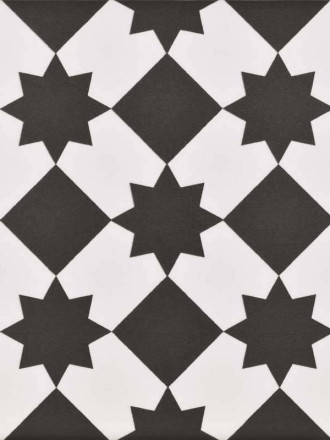 Carrelage 15x15 cm sol et mur aspect carreaux de ciment CO9704027