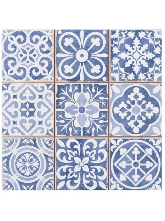 Fliese antik matt blau 33 × 33 cm - FS1104006