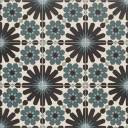 Azulejos style zellige à motifs géométriques 20x20 cm - ZE0114001